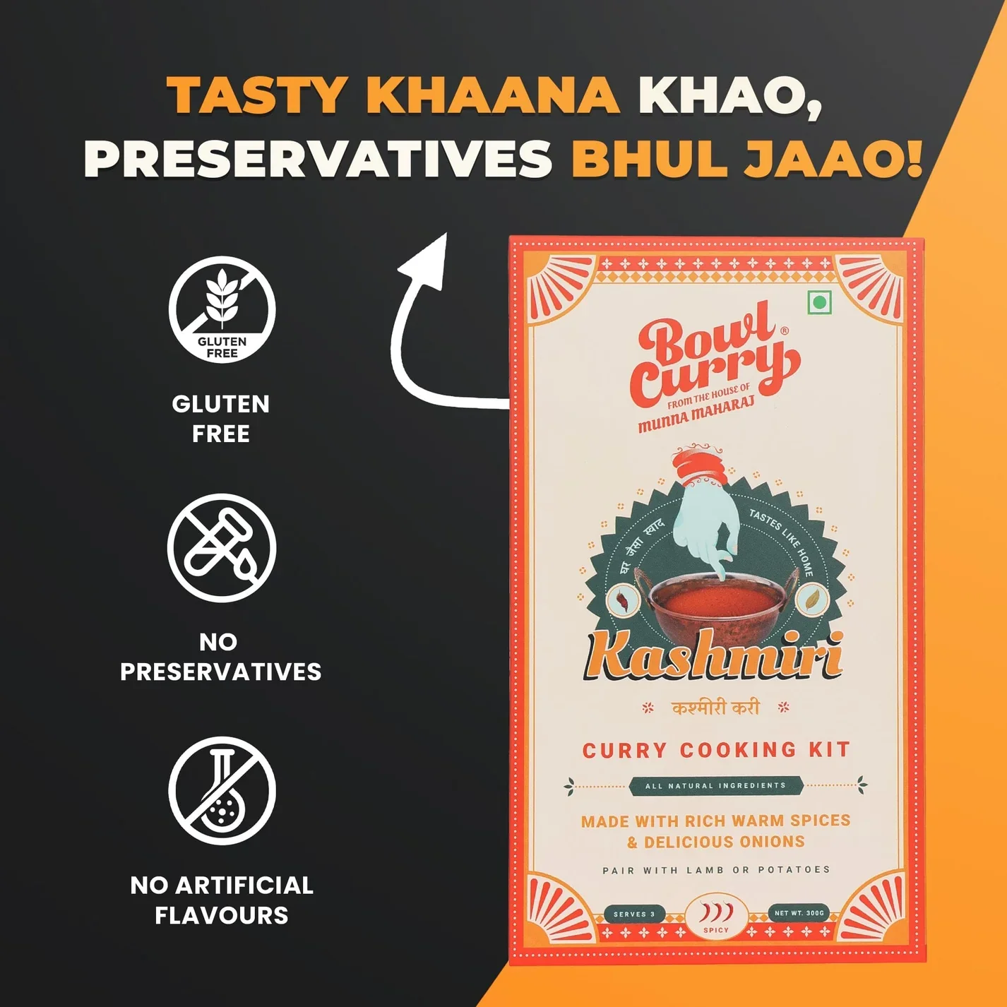 Kashmiri Curry Kit Front