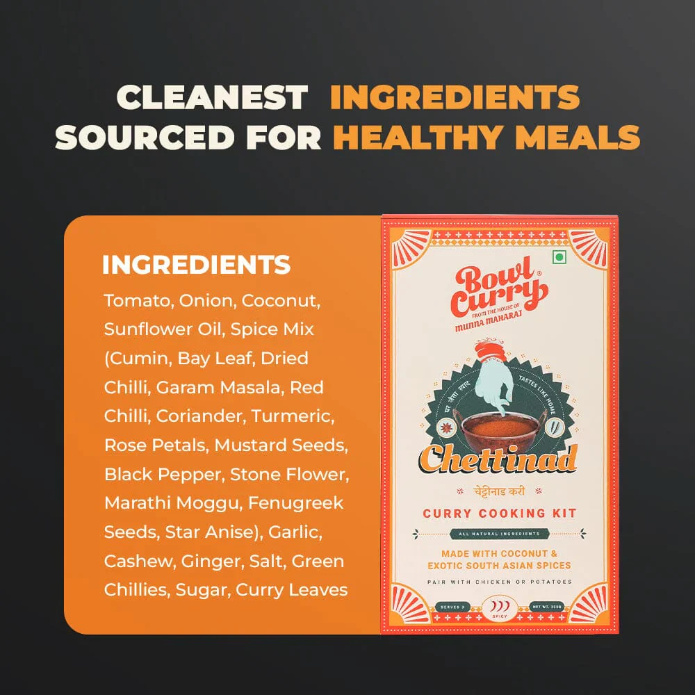 Chettinad Curry Kit Back